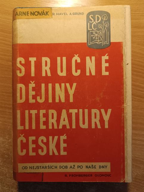 Stručné dějiny literatury české