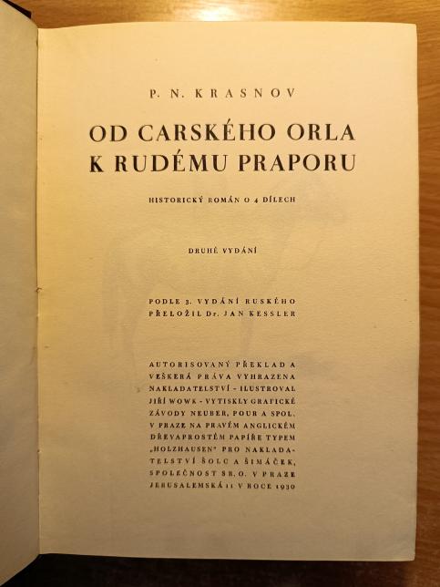 Od carského orla k rudému praporu 1-4