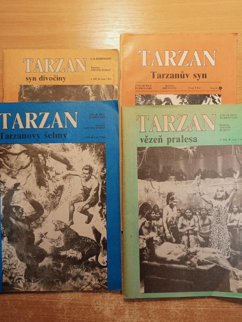 Tarzan - Syn divočiny, Vězeň pralesa, Tarzanovy šelmy, Tarzanův syn