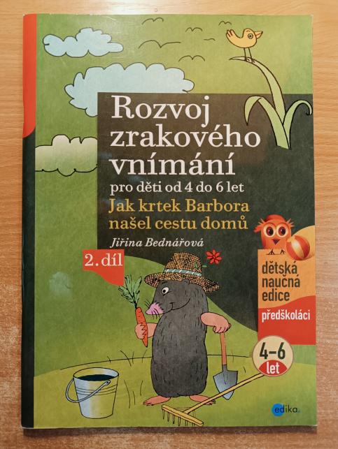 Rozvoj zrakového vnímání pro děti od 3 do 5 let - 1. a 2. díl