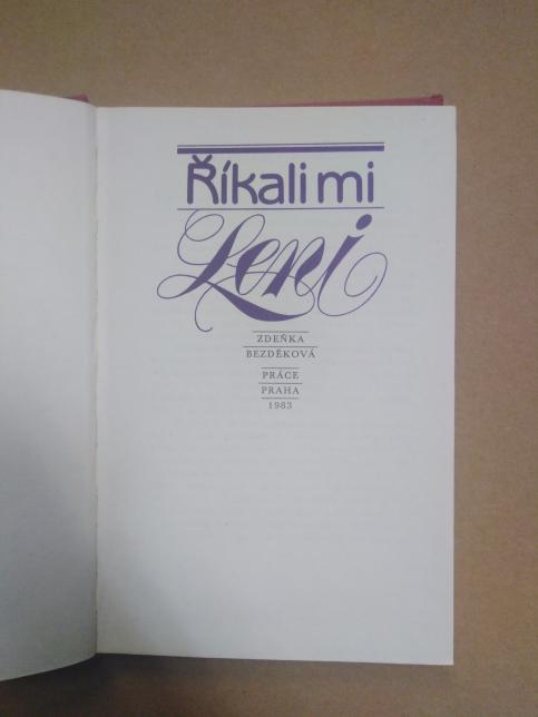 Říkali mi Leni
