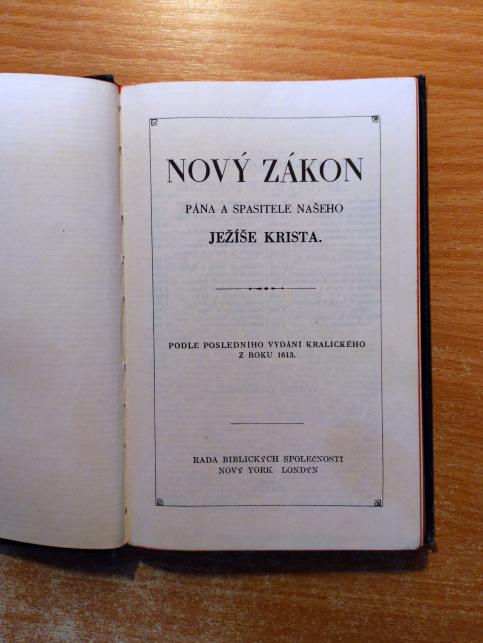 Nový zákon pána a spasitele našeho Ježíše Krista