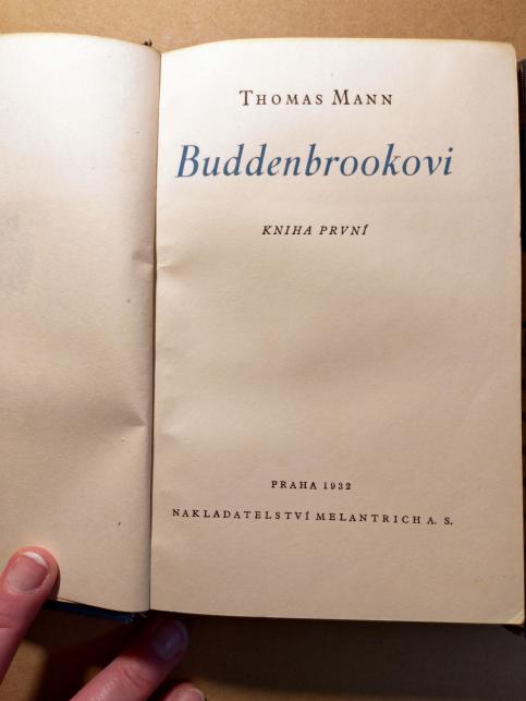 Buddenbrookovi I a II