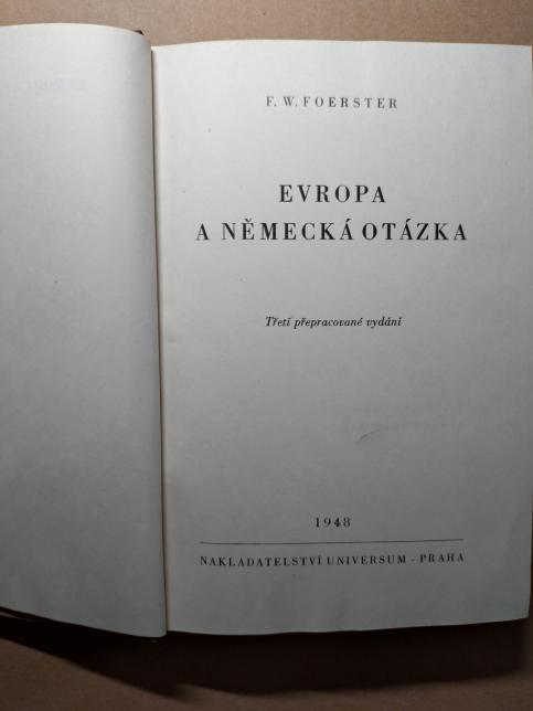 Evropa a německá otázka