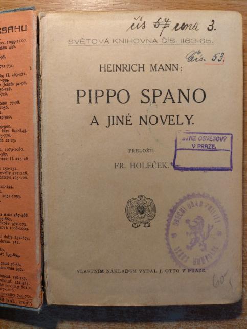 Pippo Spano a jiné novely
