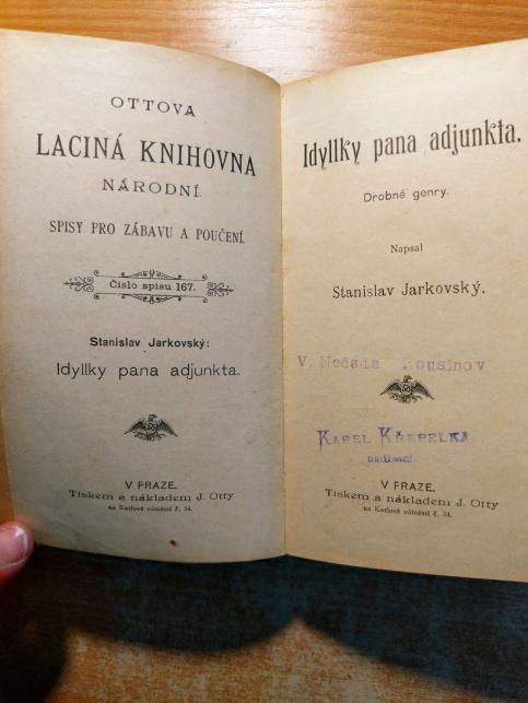 Idyllky pana adjunkta/Drobné genry