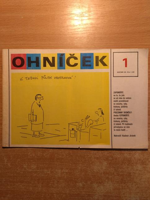 Ohníček ročník 38 číslo 1