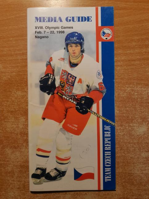 Media Guide XVIII. Olympic Games 1998 Nagano: Team Czech Republic