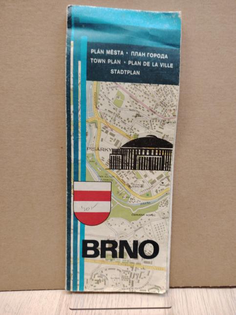 Brno - plán město 