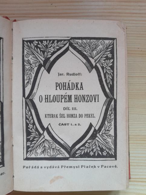 Dětská květnice: Pohádka o hloupém Honzovi - III. a IV. díl