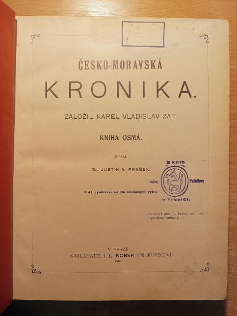 Česko-moravská kronika - Kniha osmá