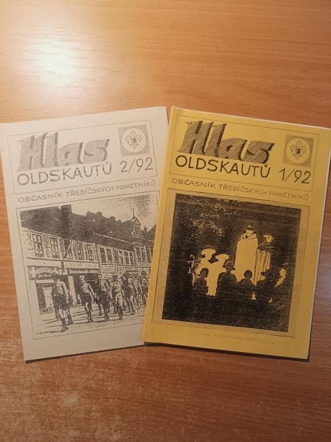 Hlas old skautů/skautek 1/92, 2/92, 3/93-8/93