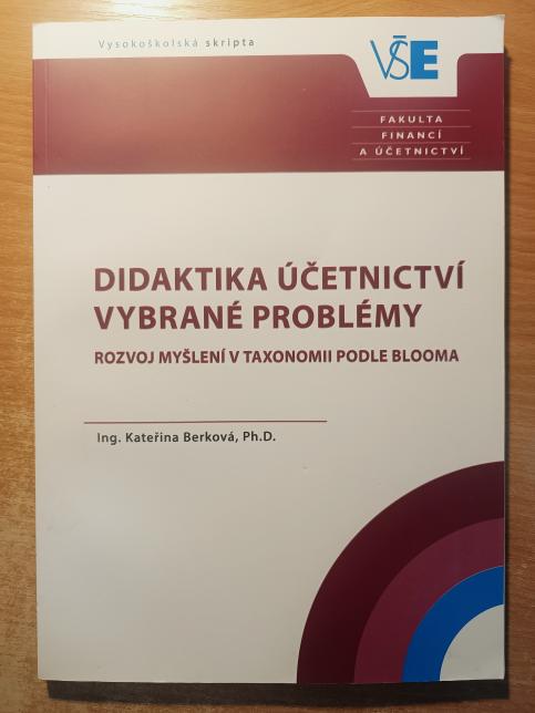Didaktika účetnictví - vybrané problémy