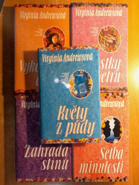 Květy z půdy 1 - 5 (Květy z půdy, Lístky ve větru, Vykoupení ohněm, Setba minulosti, Zahrada stínů)