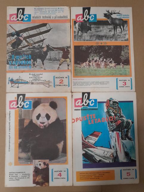 Časopis ABC ročník 18 (chybí čísla 1 a 18)