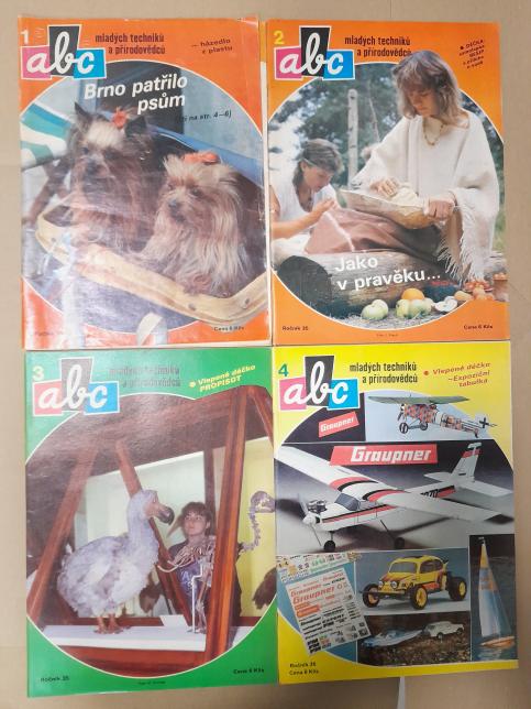 Časopis ABC ročník 27 (čísla 1 - 10, chybí č. 9)