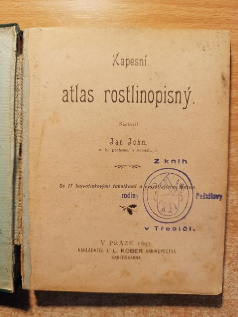 Kapesní atlas rostlinopisný
